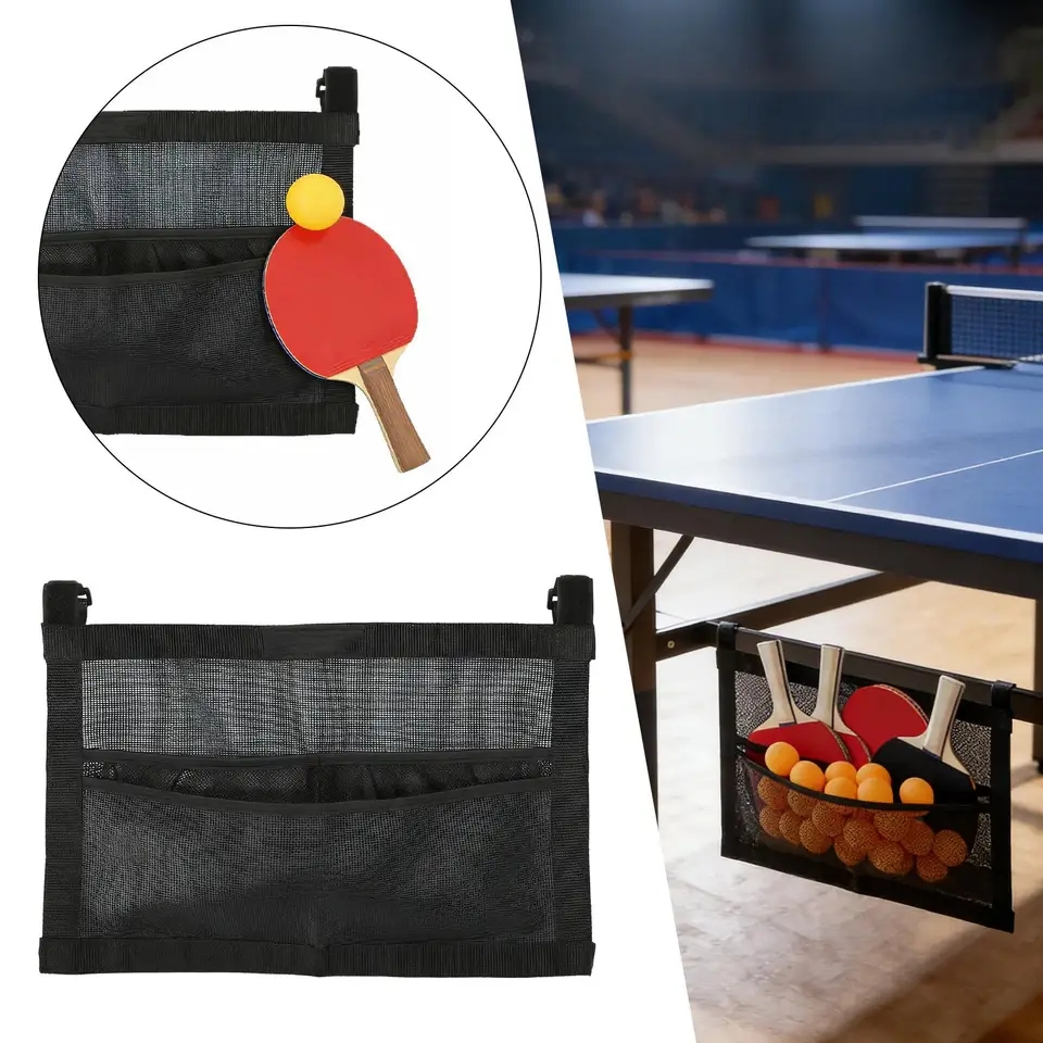 Table Tennis Or Tennis Table - New Mesh Pingpong Ball Holder Large