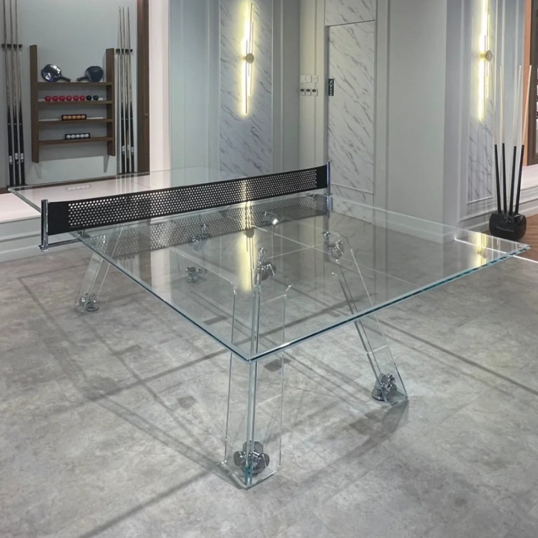 Table Tennis Or Tennis Table - High Quality Furniture Luxury Crystal Glass