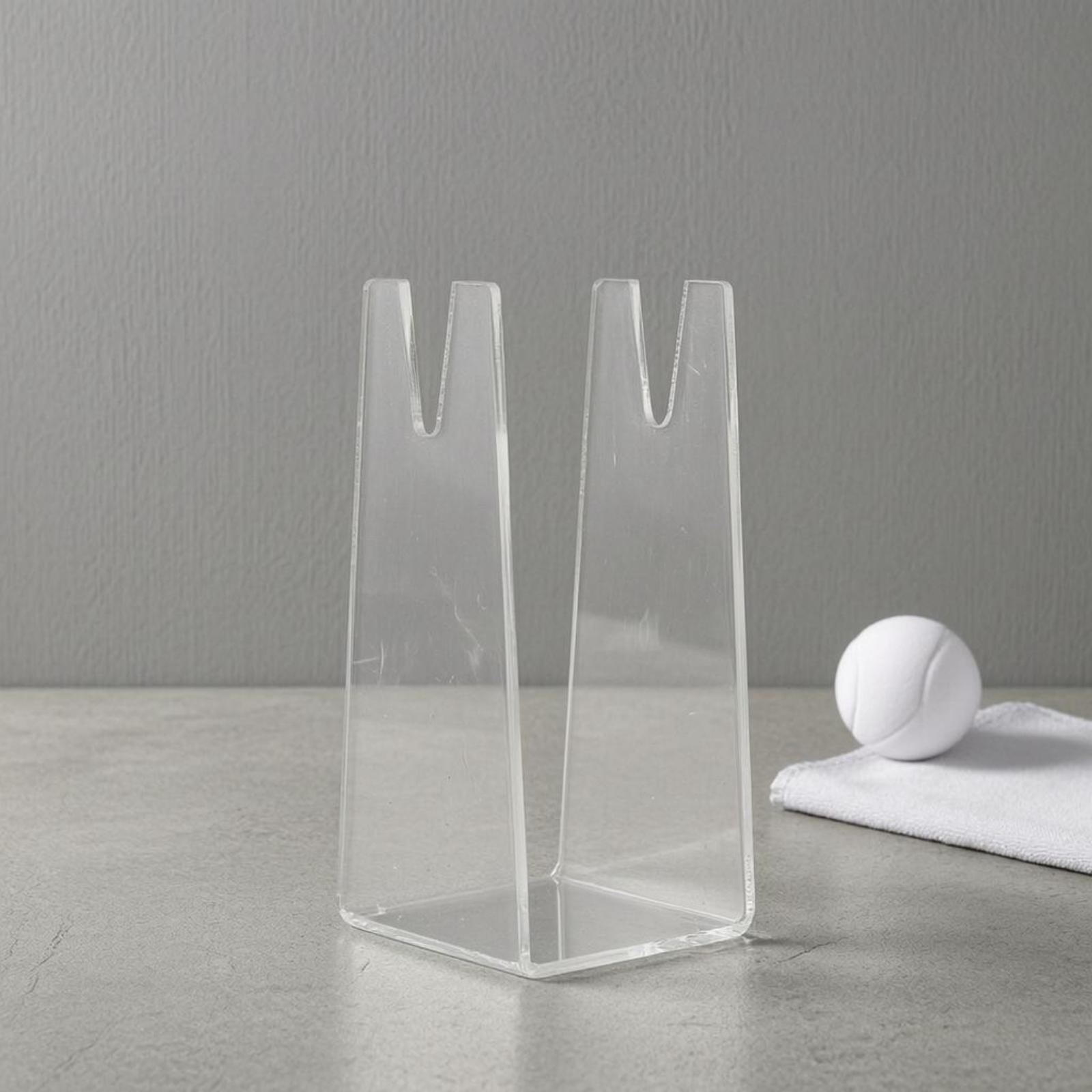 Acrylic Paddle Holder Open Fra - Table Tennis Or Tennis Table ulasan dan harga