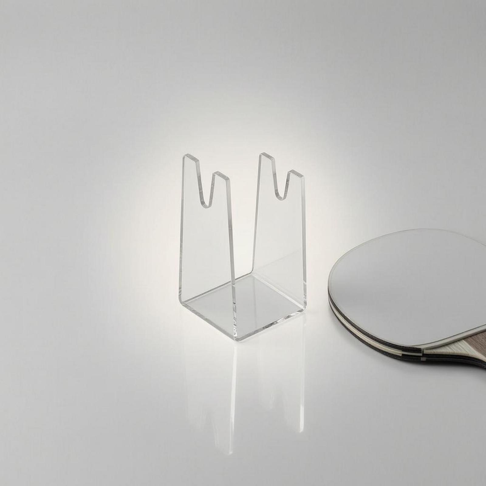Acrylic Paddle Holder Open Fra - Table Tennis Or Tennis Table ulasan dan harga