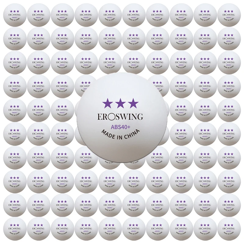 Eroswing Huieson 3-Star ABS 40 - Table Tennis Logo ulasan dan harga