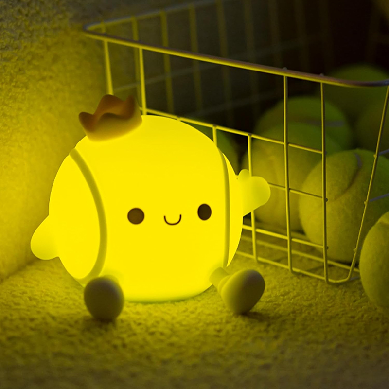 Cute Tennis Night Light Silico - Table Tennis Kids ulasan dan harga