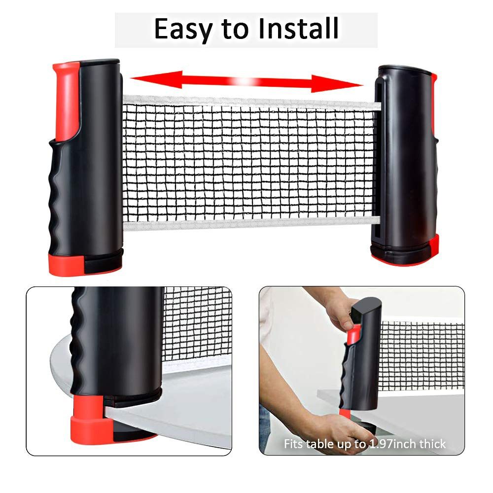Retractable Net Ping Pong Net  - Table Tennis Db ulasan dan harga