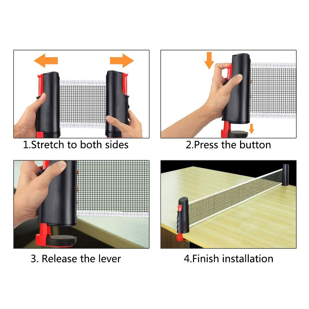 Retractable Net Ping Pong Net  - Table Tennis Db ulasan dan harga
