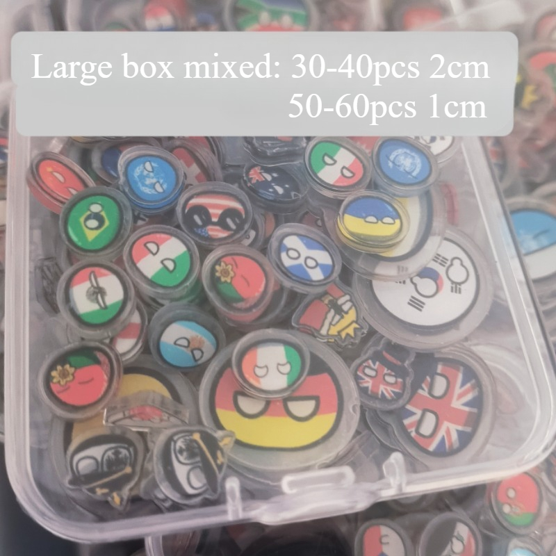 1/2CM Countryballs Acrylic Car - Table Tennis France ulasan dan harga