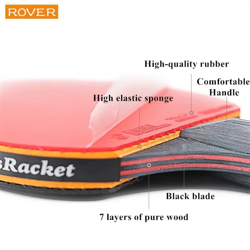 5/6 Star Table Tennis Racket 2 - Table Tennis Db ulasan dan harga