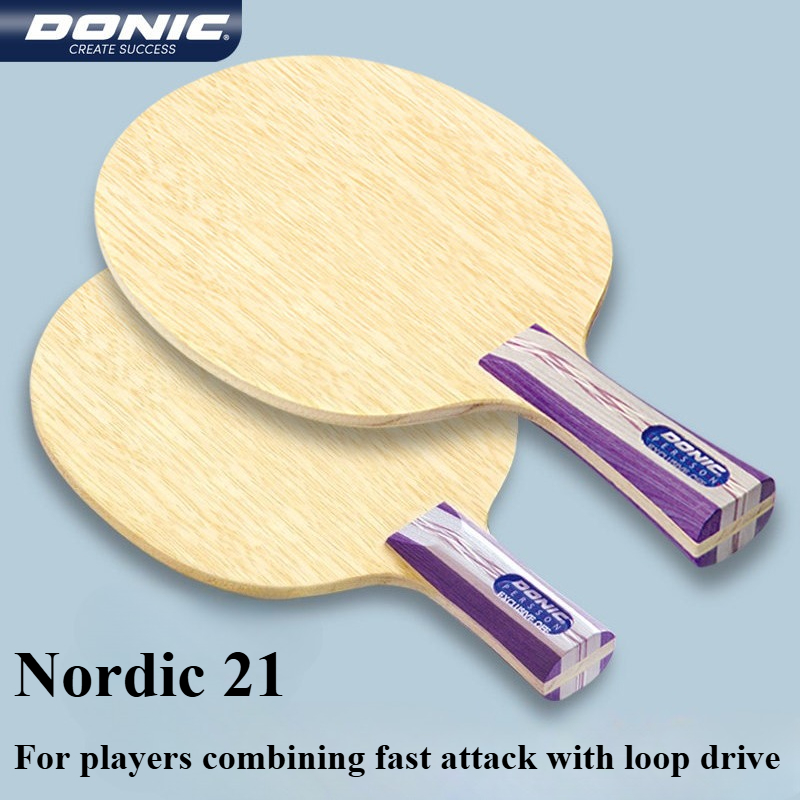 Donic Nordic 21 22 Table Tenni - Table Tennis Racket ulasan dan harga