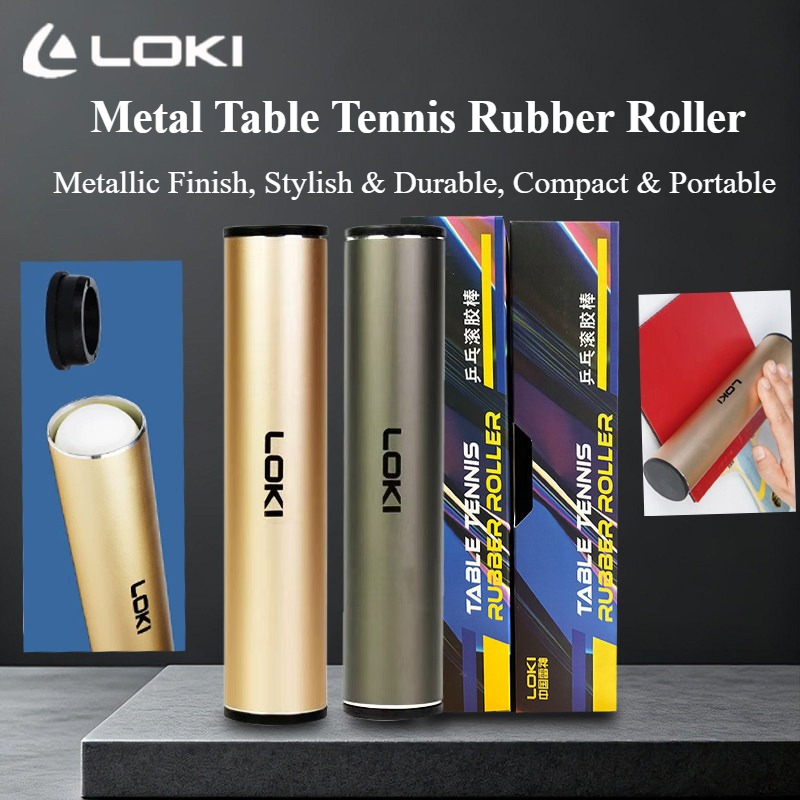 LOKI Metal Table Tennis Rubber - Table Tennis Single ulasan dan harga
