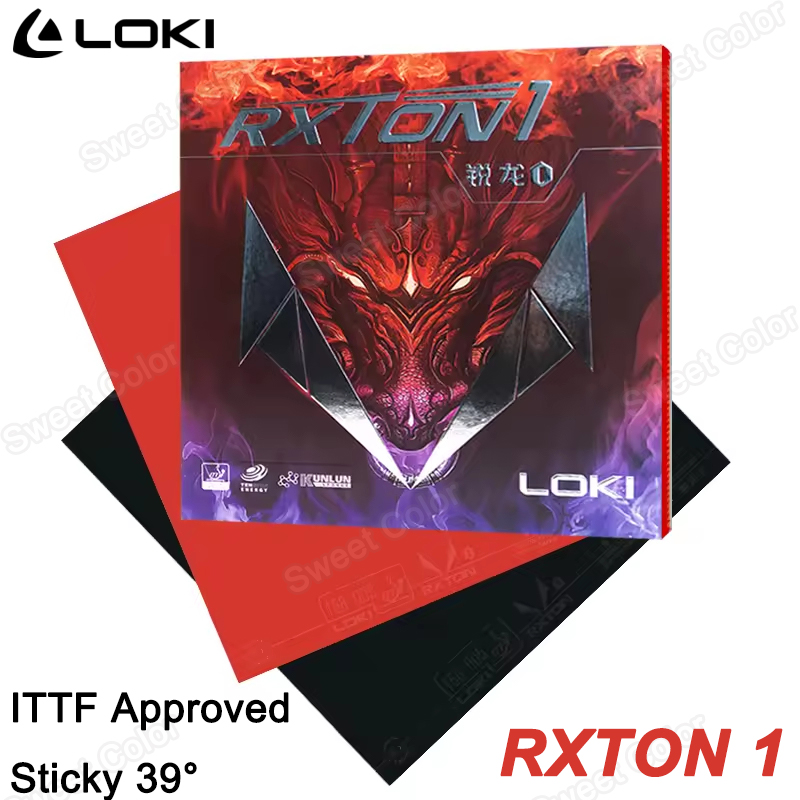 LOKI RXTON 1 Ping Pong Rubber  - Table Tennis Or Tennis Table ulasan dan harga
