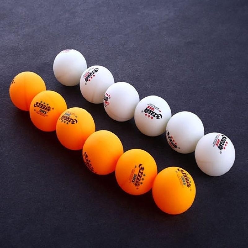 6 Pcs New 3-Star Ping Pong Bal - Table Tennis Logo ulasan dan harga
