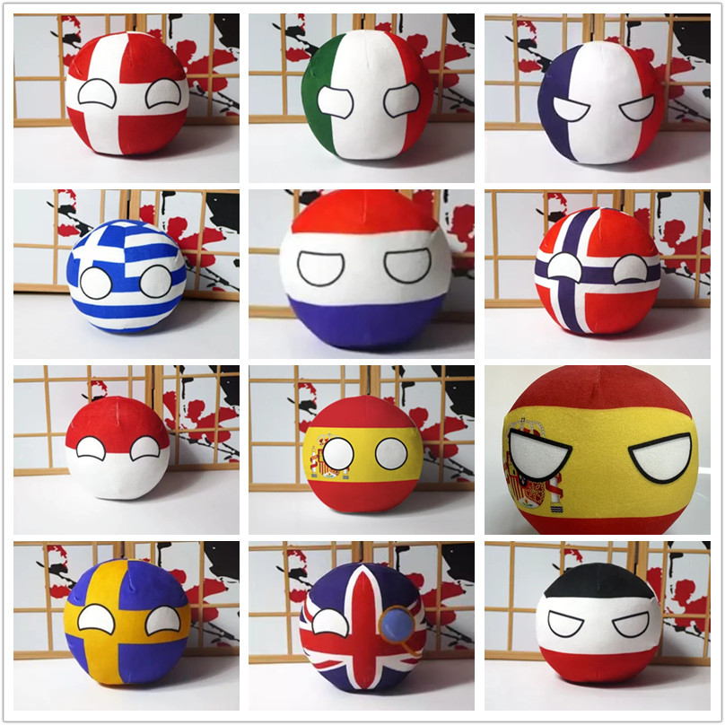 Countryballs Plush Doll Italy  - Table Tennis France ulasan dan harga